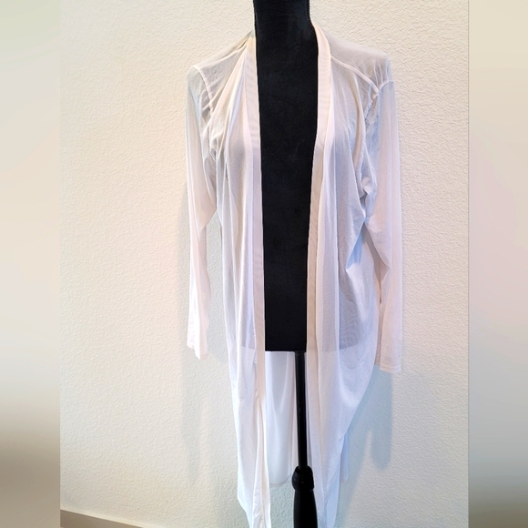 White Swimsuit Cover Up - Picture 14 of 14